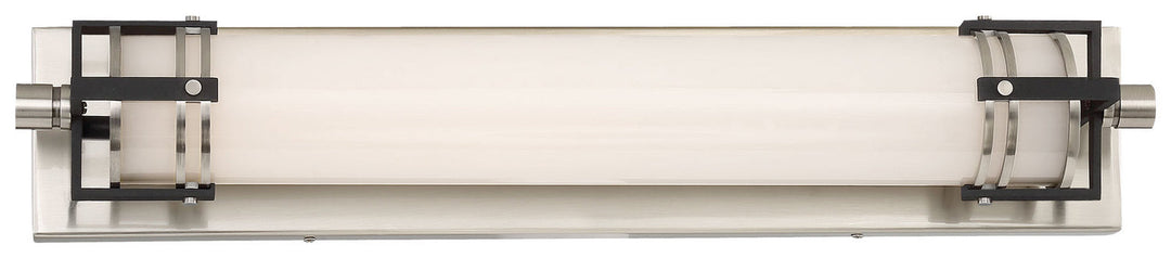 Minka Lavery LED Bath in Brushed Nickel with Sand Coal
