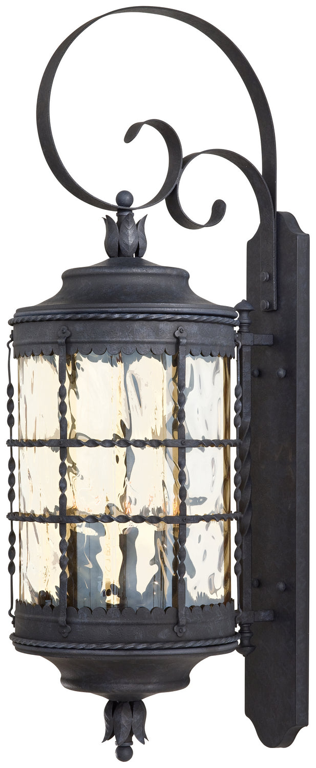 Minka Lavery Mallorca Five Light Wall Mount in Spanish Iron