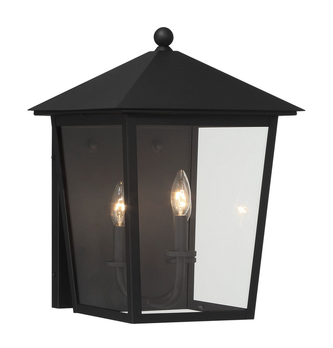 Minka Lavery Noble Hill Four Light Outdoor Wall Mount in Sand Coal