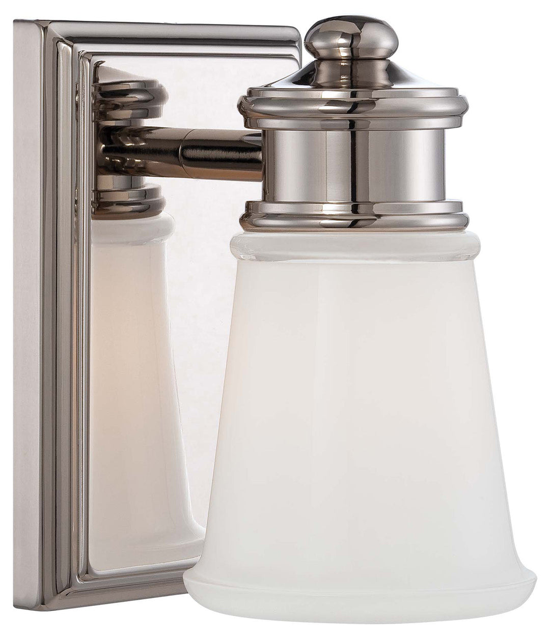 Minka Lavery One Light Bath in Polished Nickel