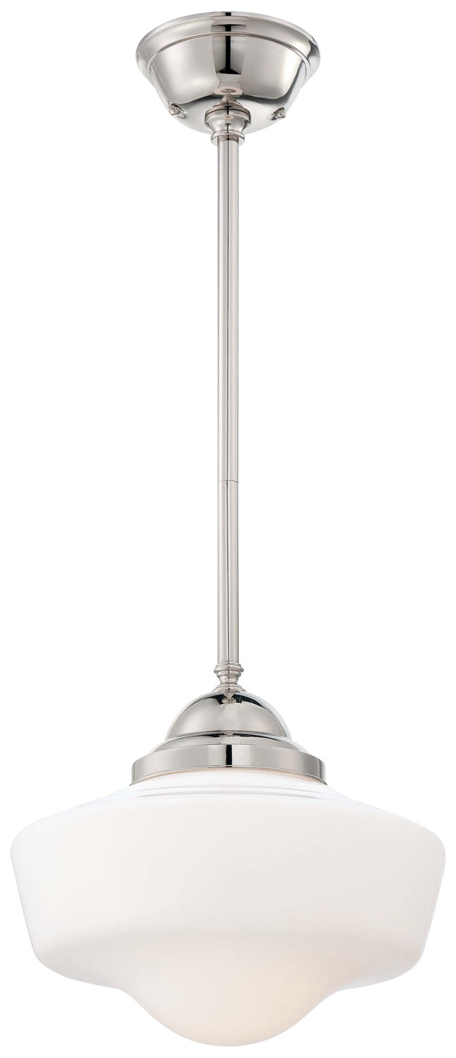 Minka Lavery One Light Pendant in Polished Nickel