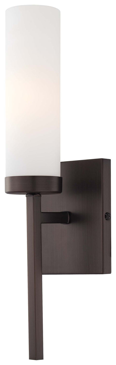 Minka Lavery One Light Wall Sconce in Copper Bronze Patina