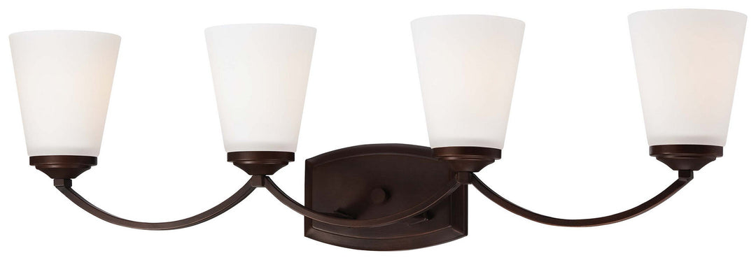 Minka Lavery Overland Park Four Light Bath in Vintage Bronze