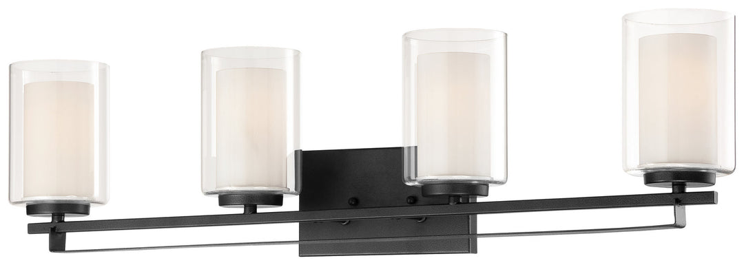 Minka Lavery Parsons Studio Four Light Bath Bar in Sand Coal