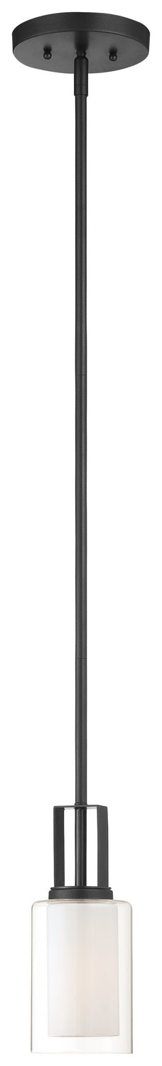 Minka Lavery Parsons Studio One Light Mini Pendant in Sand Coal