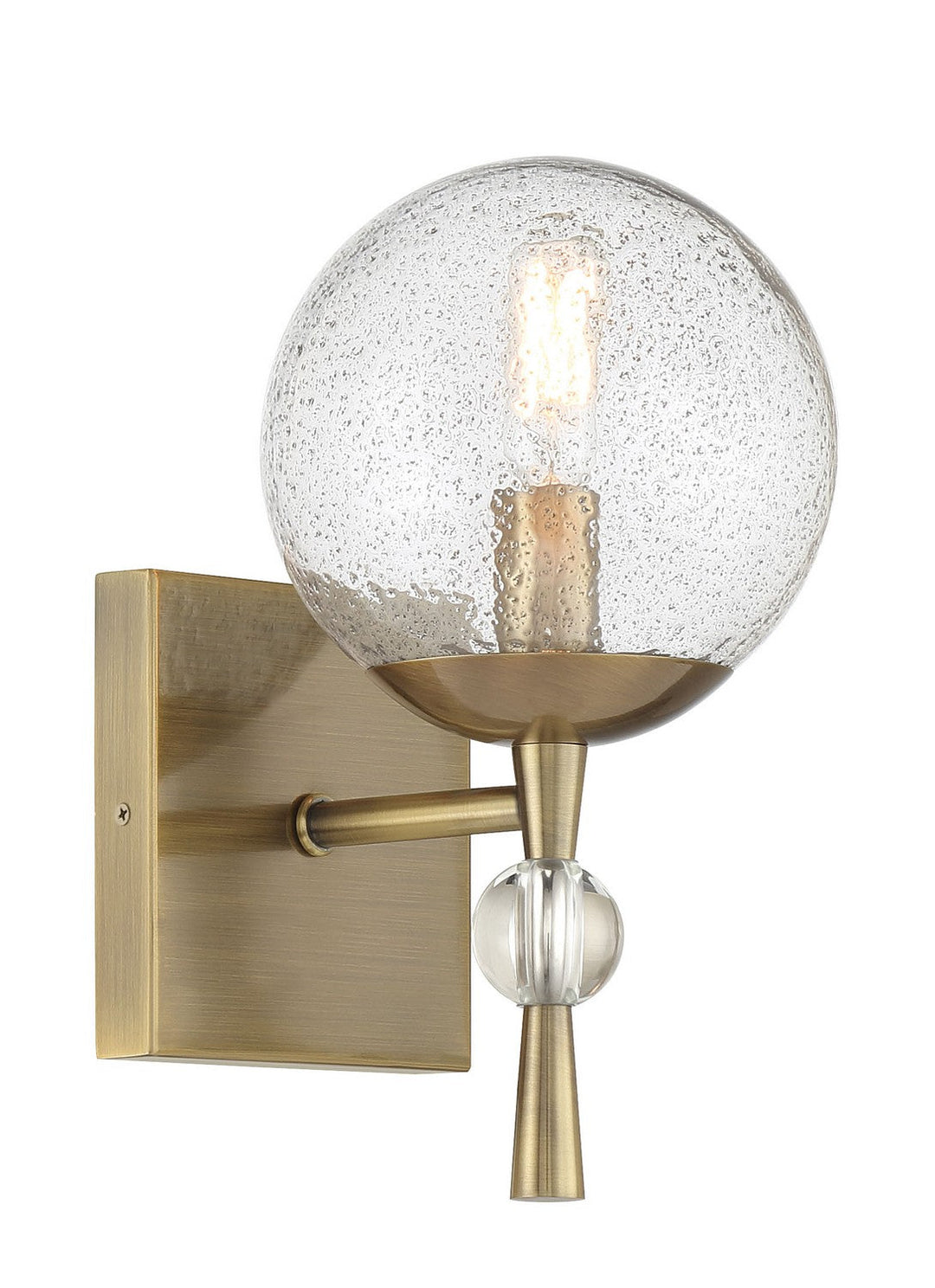 Minka Lavery Populuxe One Light Bath Vanity in Oxidized Aged Brass