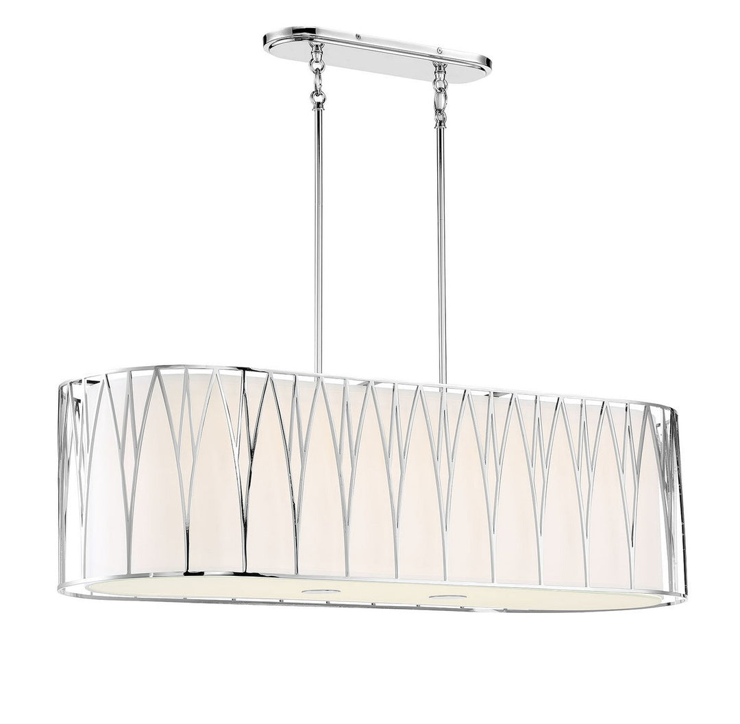 Minka Lavery Regal Terrace LED Pendant in Polished Nickel