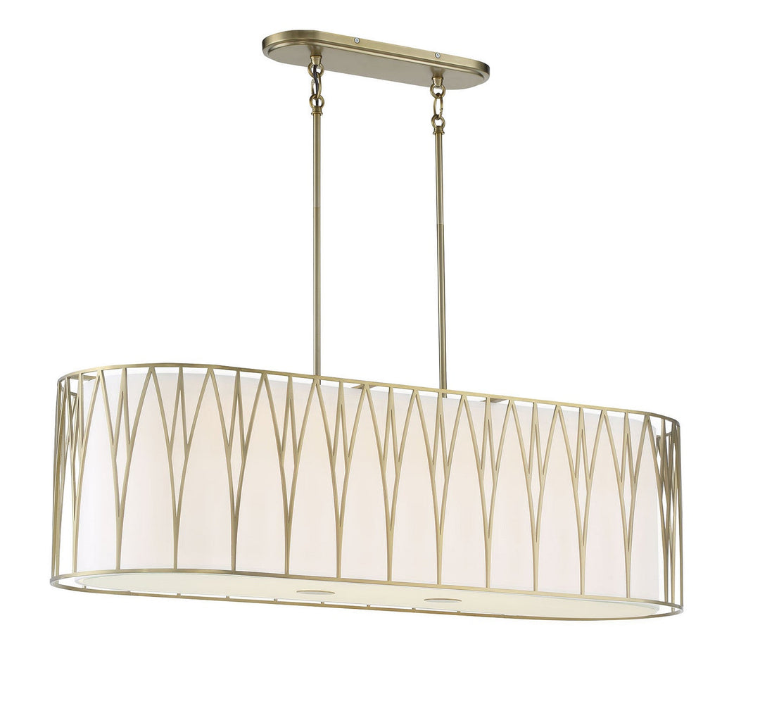 Minka Lavery Regal Terrace LED Pendant in Soft Brass