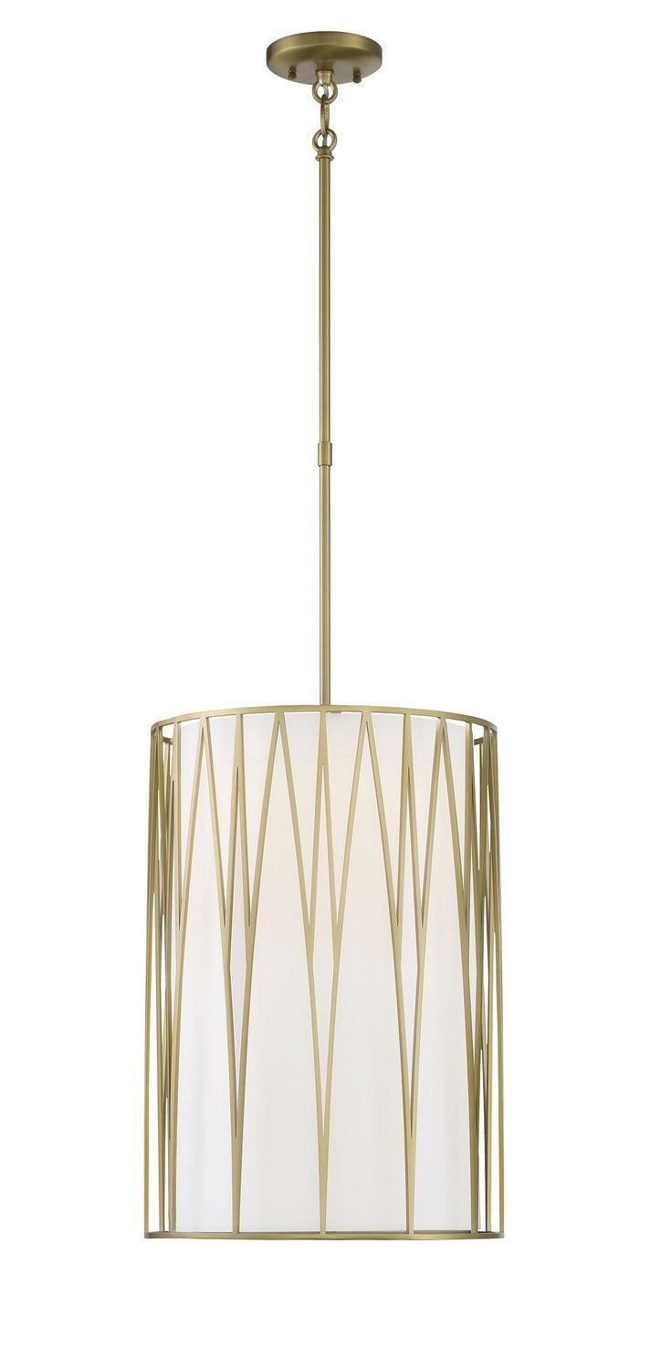 Minka Lavery Regal Terrace LED Pendant in Soft Brass