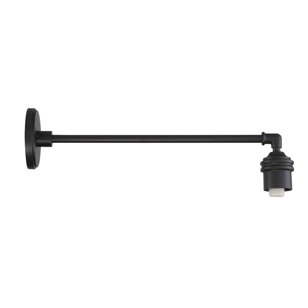 Minka Lavery Rlm One Light Outdoor Wall Mount in Coal