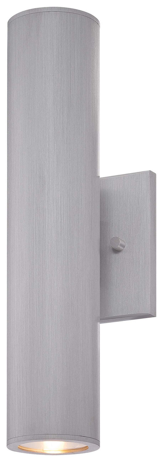 Minka Lavery Skyline Led LED Outdoor Wall Mount in Brushed Aluminum