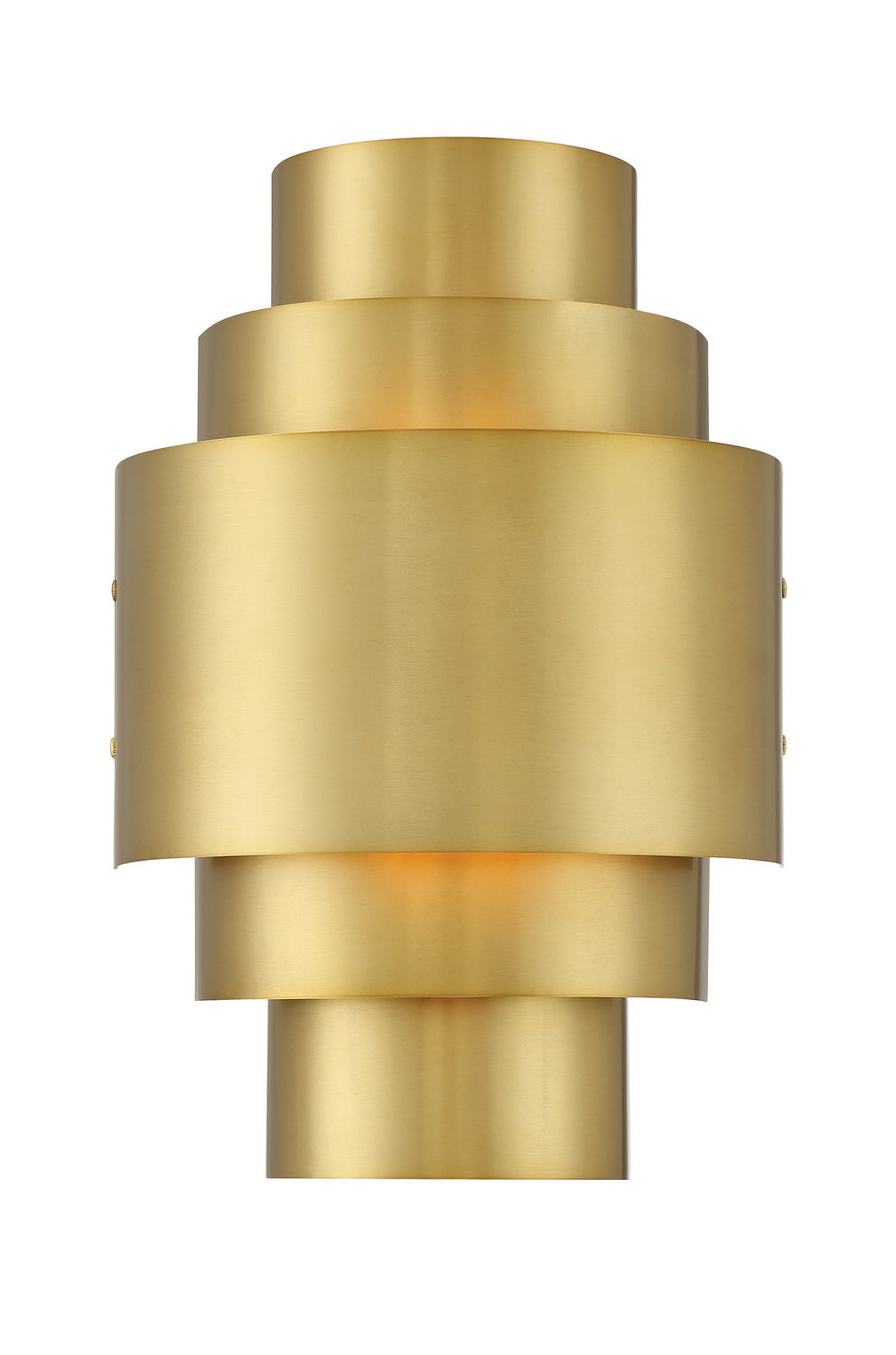 Minka Lavery Spyglass Terrace Two Light Wall Sconce in Soft Brass