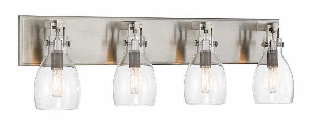 Minka Lavery Tiberia Four Light Bath Bar in Plated Pewter