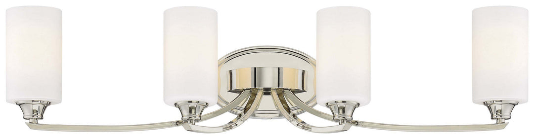 Minka Lavery Tilbury Four Light Bath in Polished Nickel