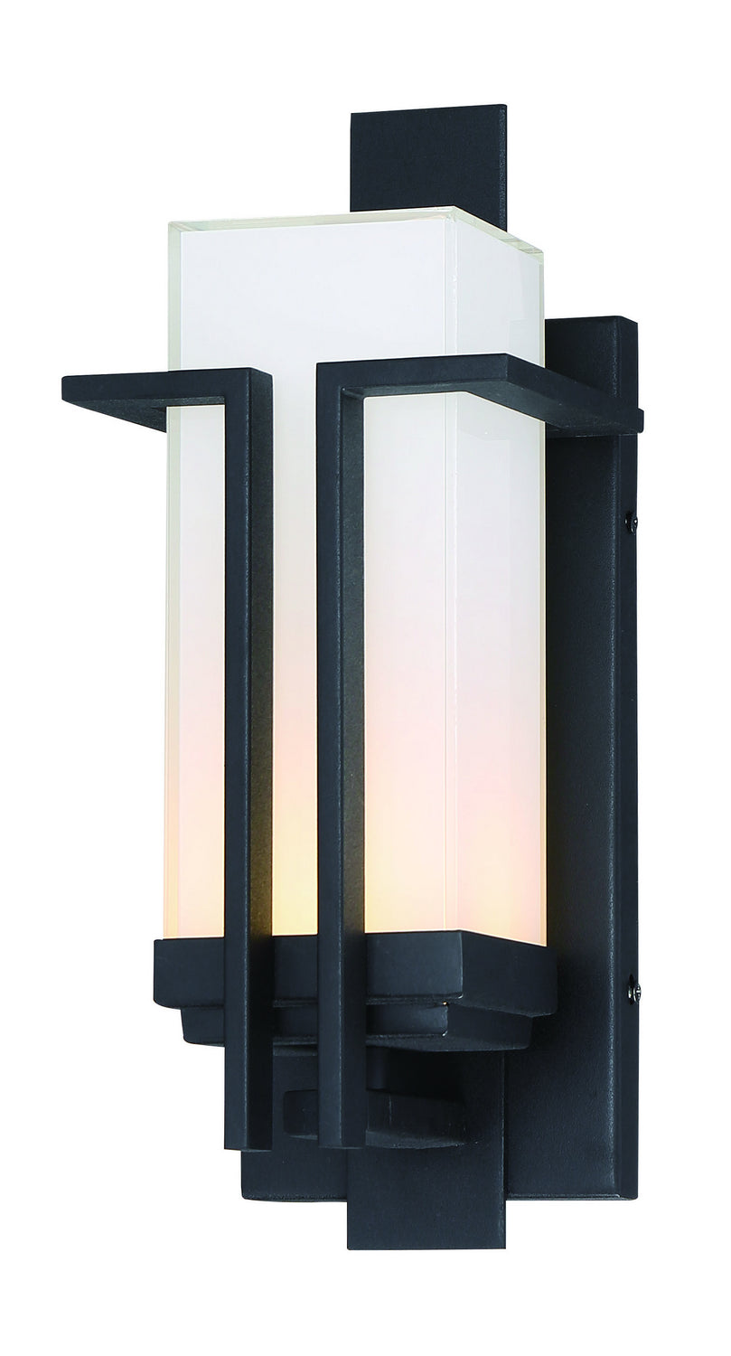 Minka Lavery Tish Mills LED Outdoor Wall Mount in Coal