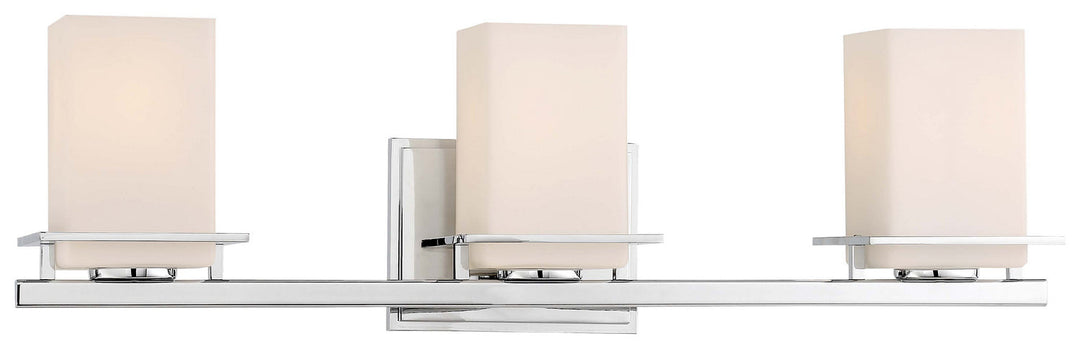 Minka Lavery Tournee Three Light Bath in Chrome