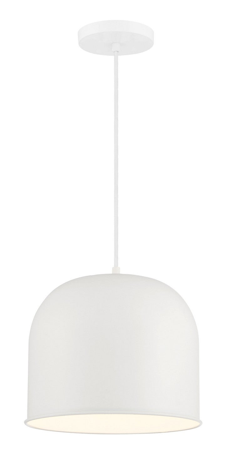 Minka Lavery Vantage Pendants One Light Hanging Lantern in White