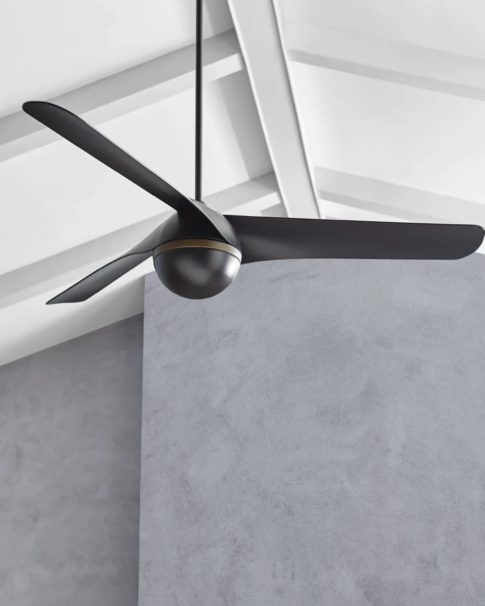 Visual Comfort Akova 56" Indoor/Outdoor DC Ceiling Fan with 20W LED Light plus Remote