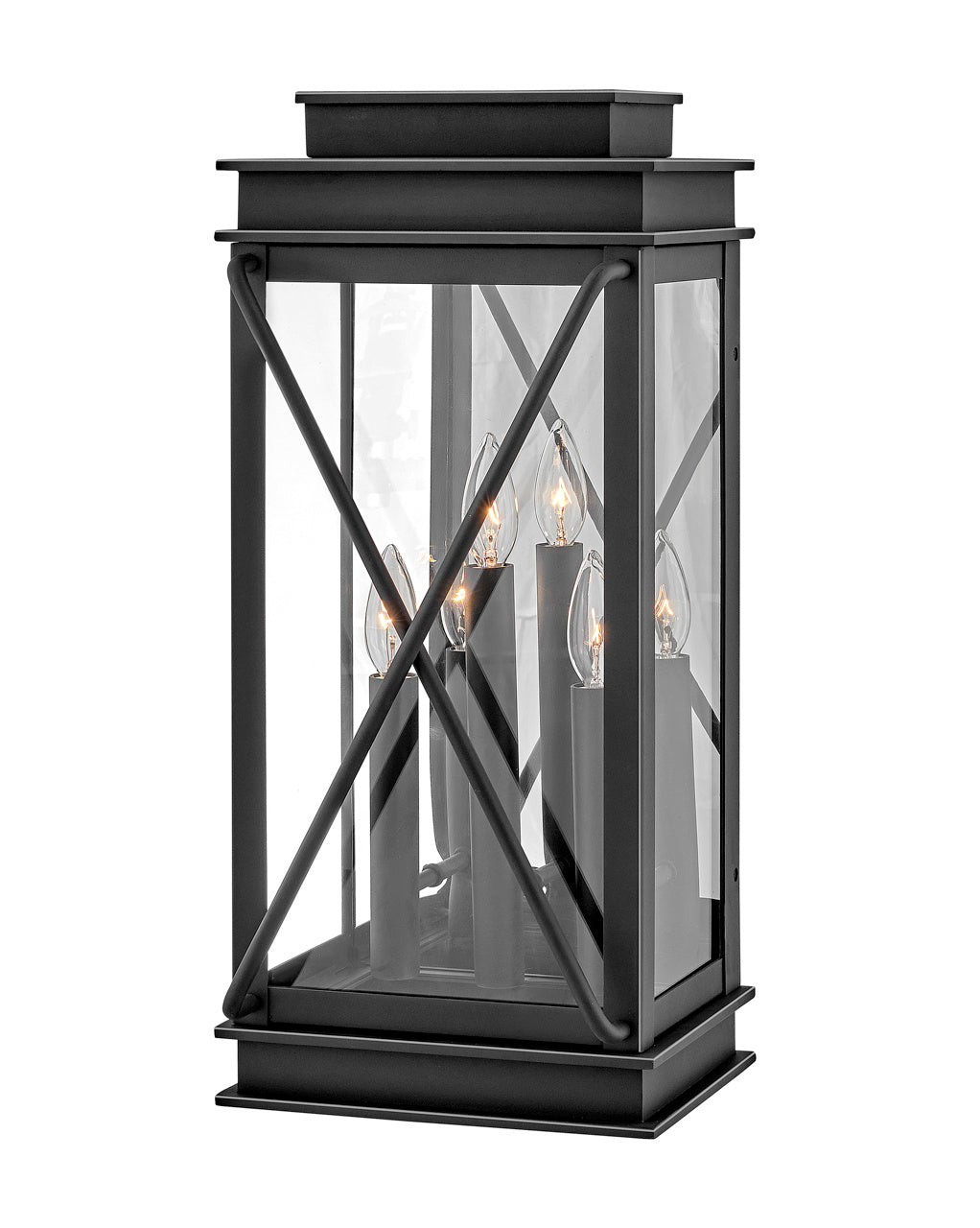 Montecito LED Wall Mount in Museum Black