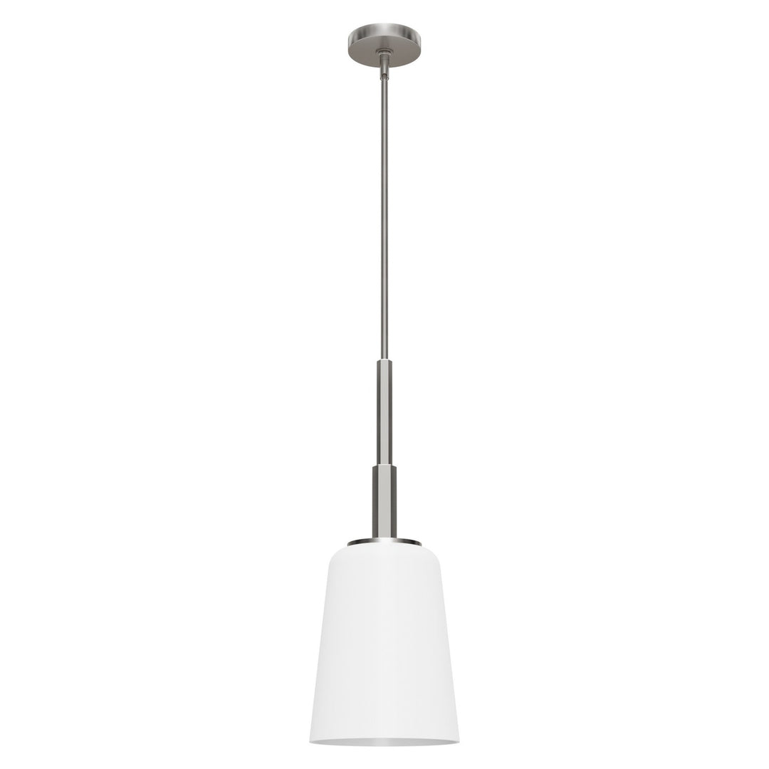 Nolita One Light Pendant in Brushed Nickel