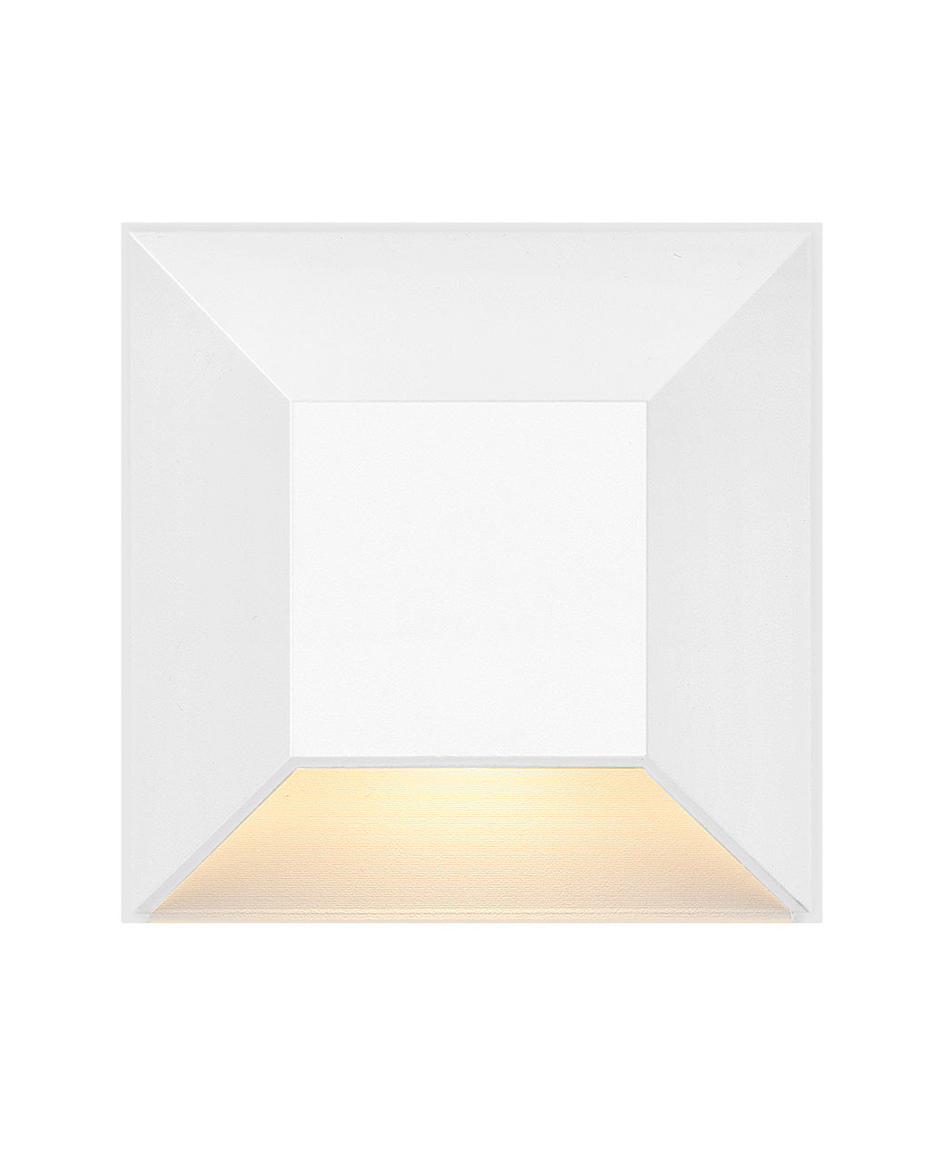 Nuvi LED Landscape Deck in Matte White
