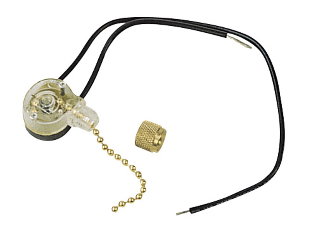 ON/OFF Light Switch On/Off Light Kit Switch in Bright Brass
