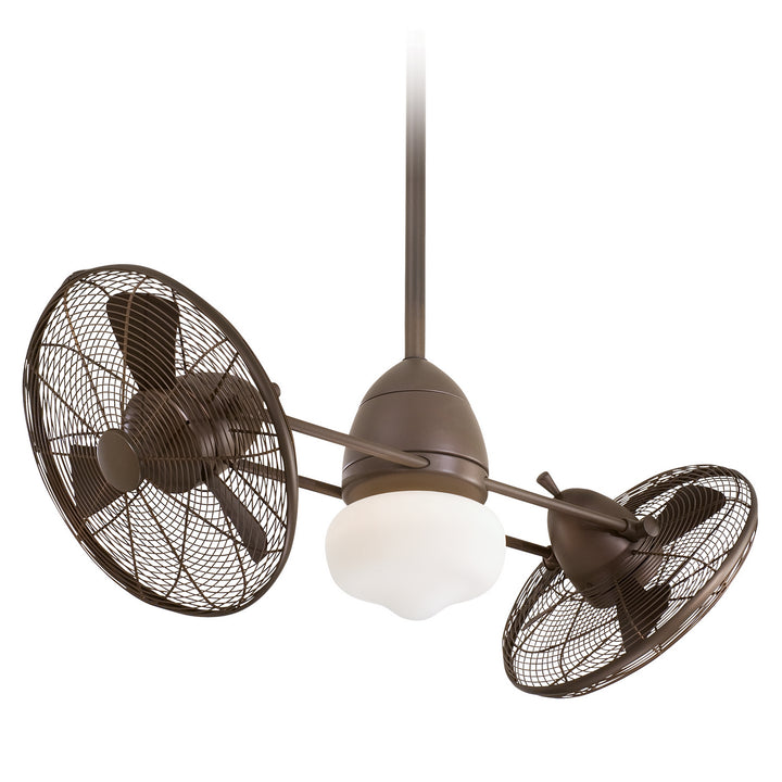 Minka Aire Gryo 42" Outdoor Rotating Fan with LED Light