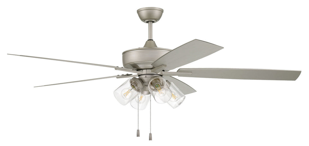 Outdoor Super Pro 104 60" Outdoor Ceiling Fan in Painted Nickel
