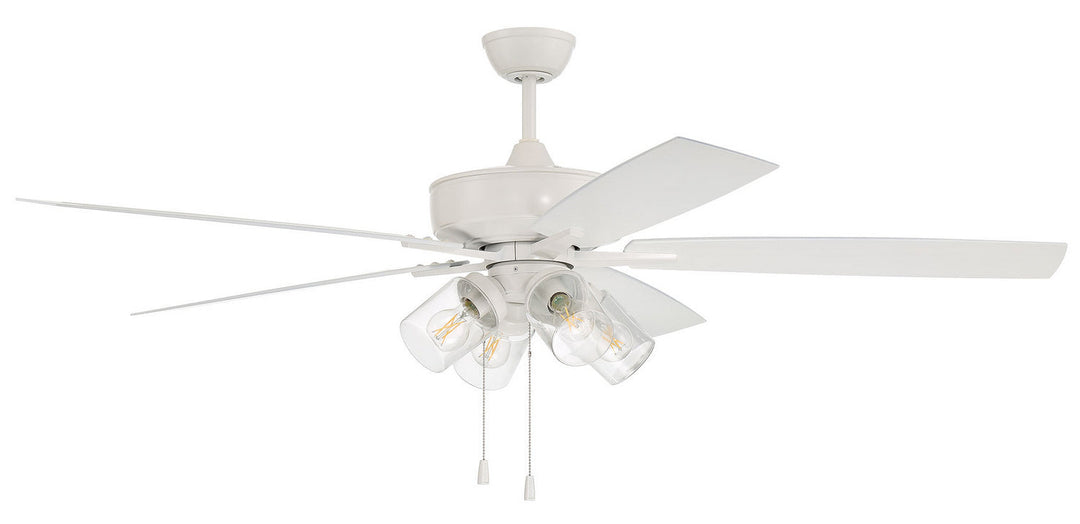 Outdoor Super Pro 104 60" Outdoor Ceiling Fan in White