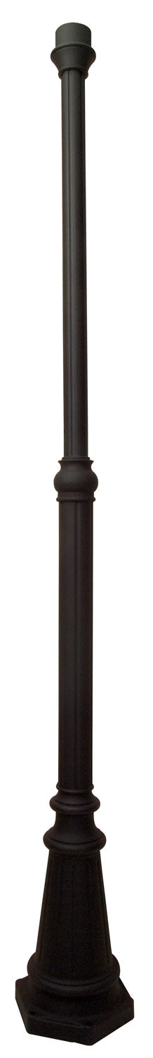 Pad Mounts Posts 80" Pad Mount Post in Textured Black