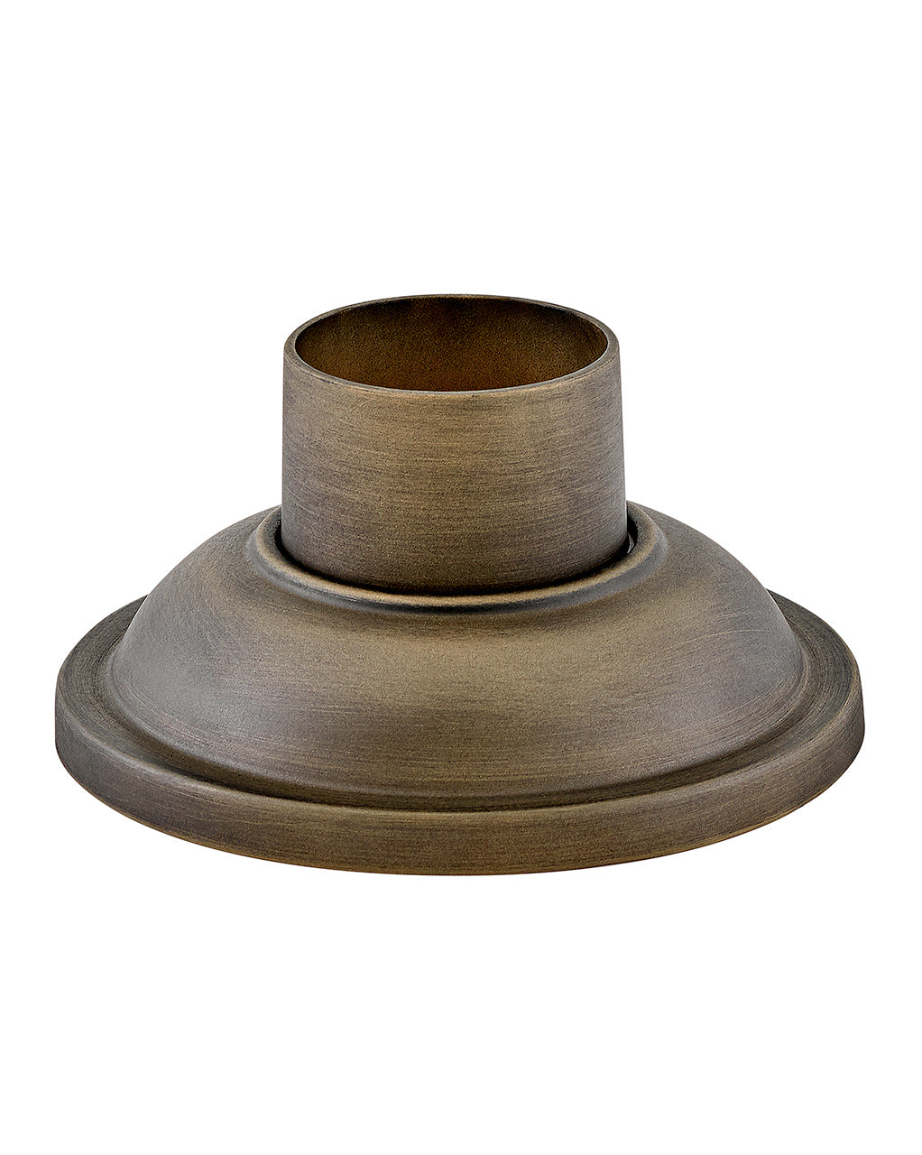 Pier Mount Base in Burnished Bronze