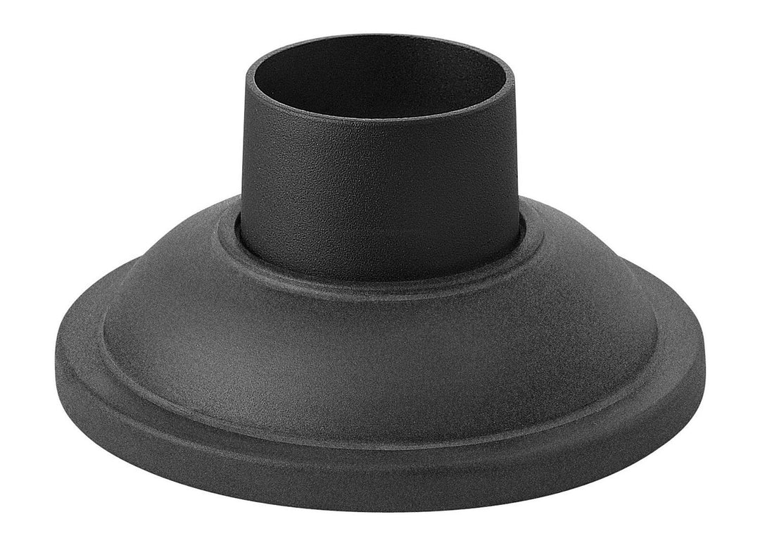 Pier Mount Base in Museum Black