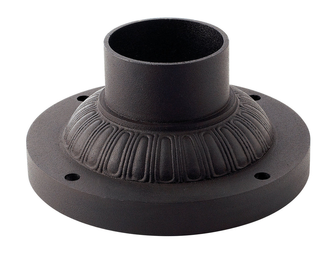 Pier Mount Base in Museum Bronze