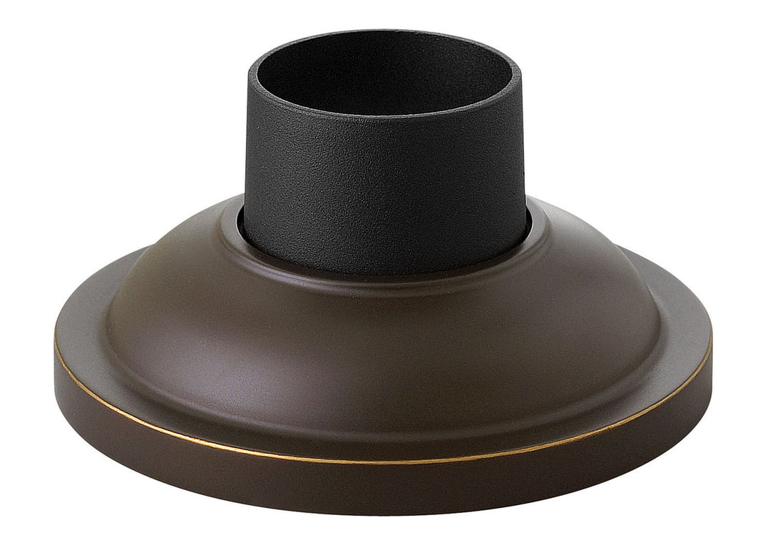 Pier Mount Base in Olde Bronze