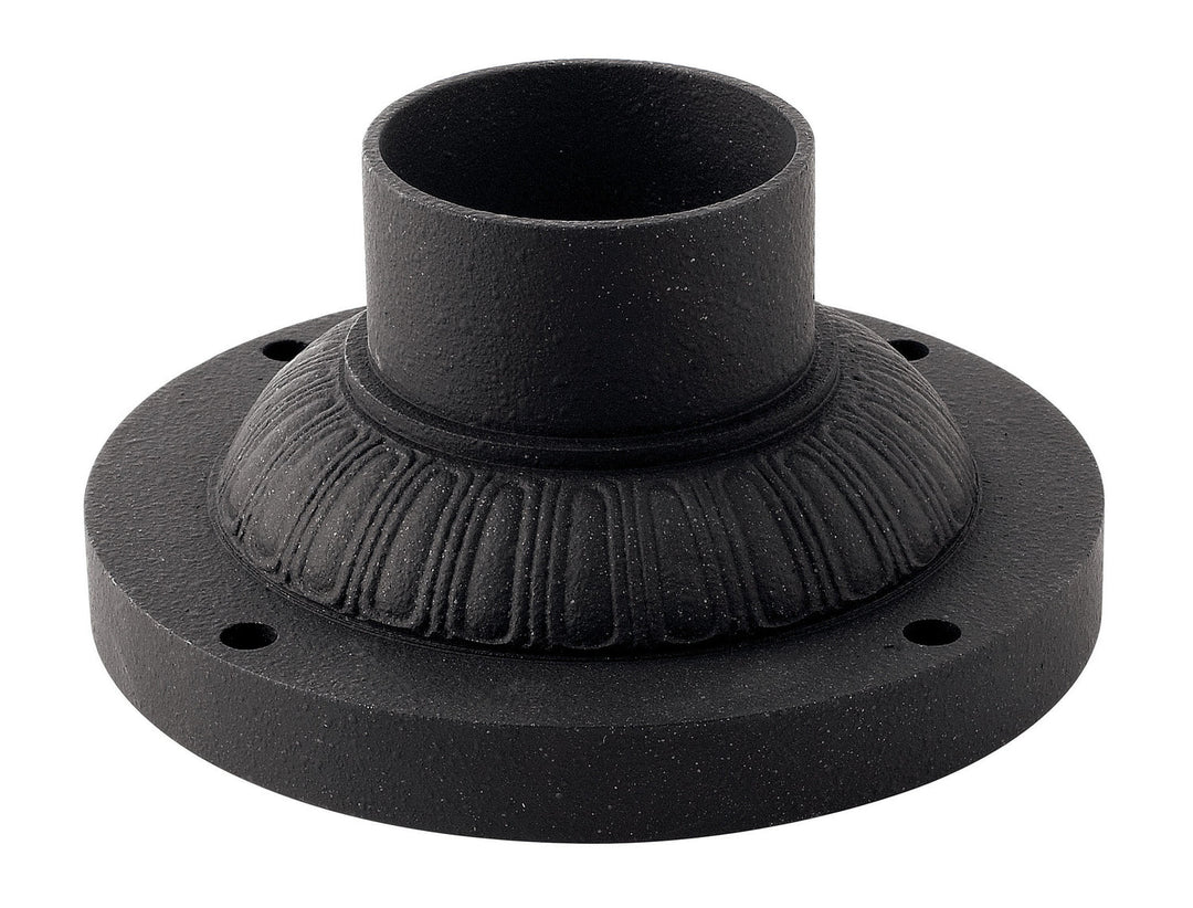 Pier Mount Base in Vintage Black