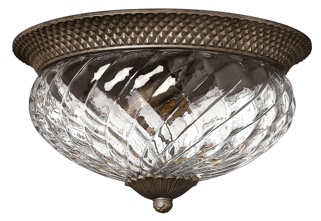 Plantation LED Flush Mount in Pearl Bronze