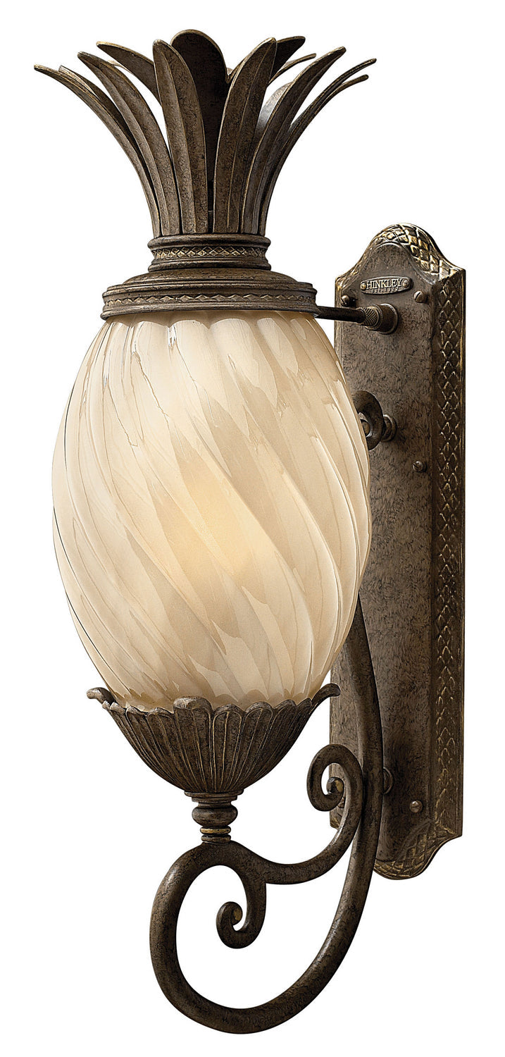 Plantation LED Wall Mount in Pearl Bronze