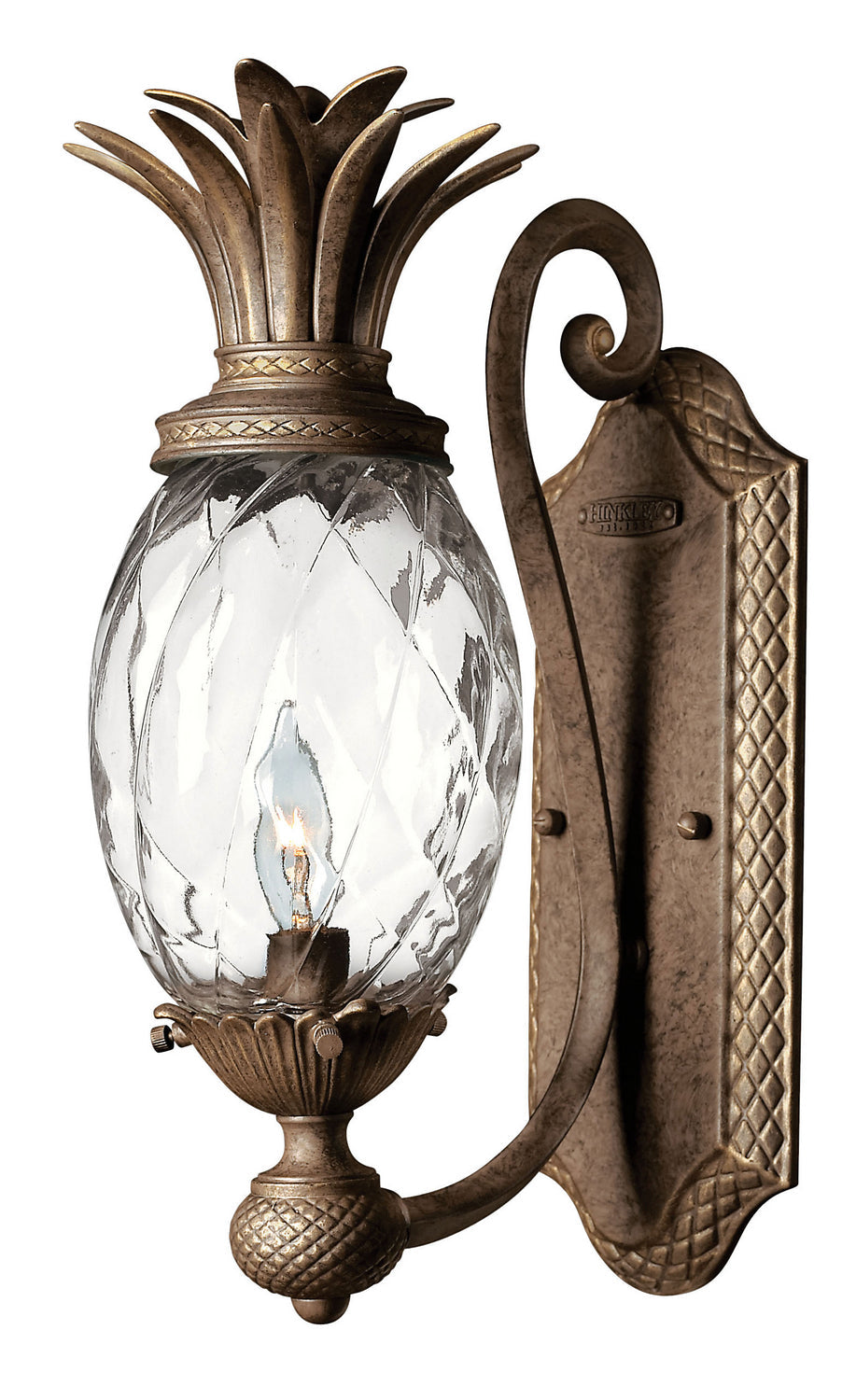 Plantation LED Wall Sconce in Pearl Bronze