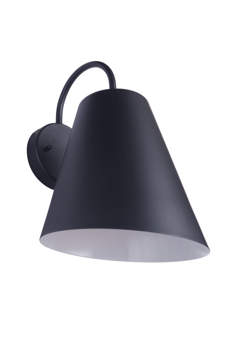 Point Clear One Light Outdoor Wall Mount in Midnight