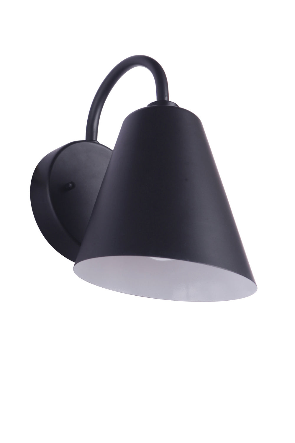 Point Clear One Light Outdoor Wall Mount in Midnight