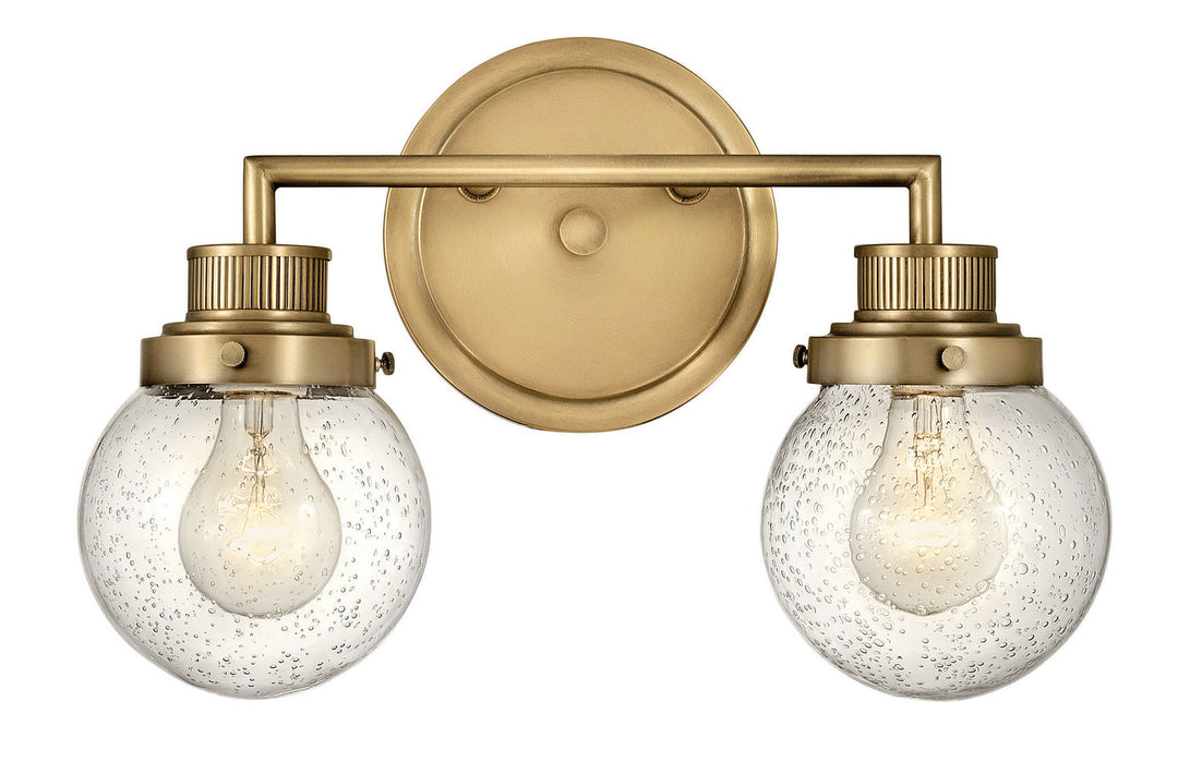 Poppy LED Bath in Heritage Brass