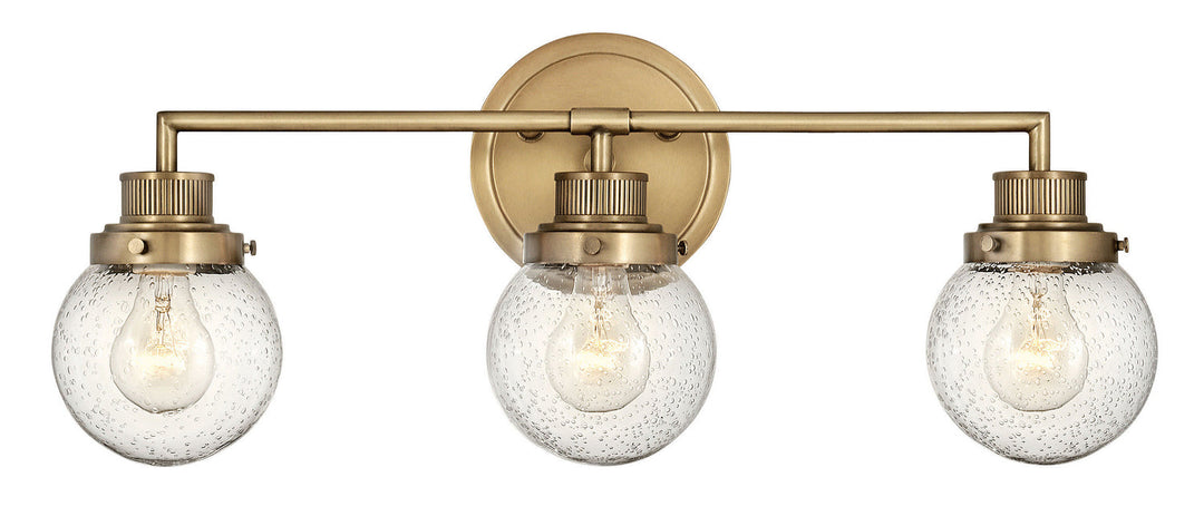 Poppy LED Bath in Heritage Brass
