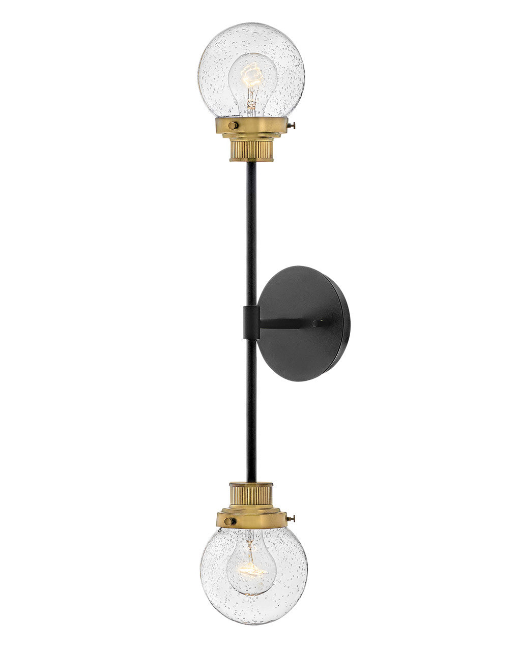 Poppy LED Wall Sconce in Black