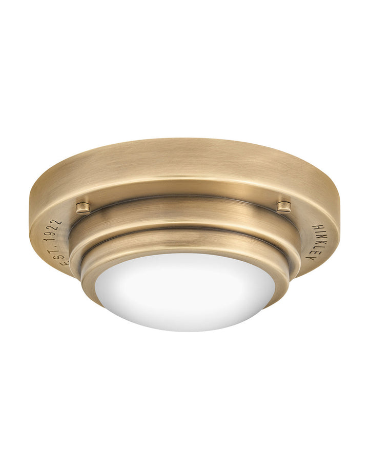 Porte LED Flush Mount/Wall Sconce in Heritage Brass
