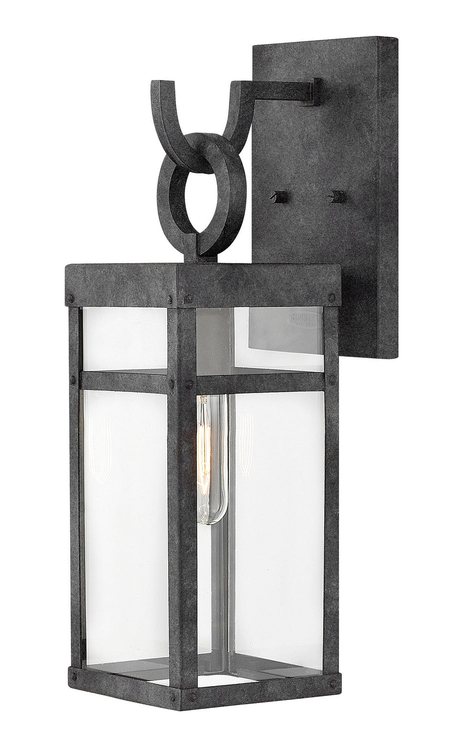 Porter LED Wall Mount in Aged Zinc