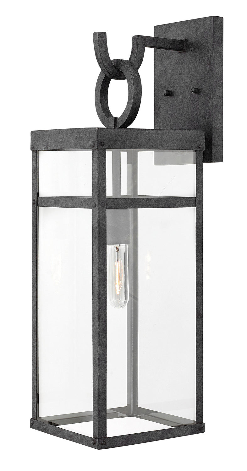 Porter LED Wall Mount in Aged Zinc