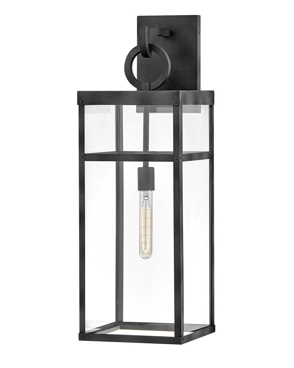 Porter LED Wall Mount in Aged Zinc