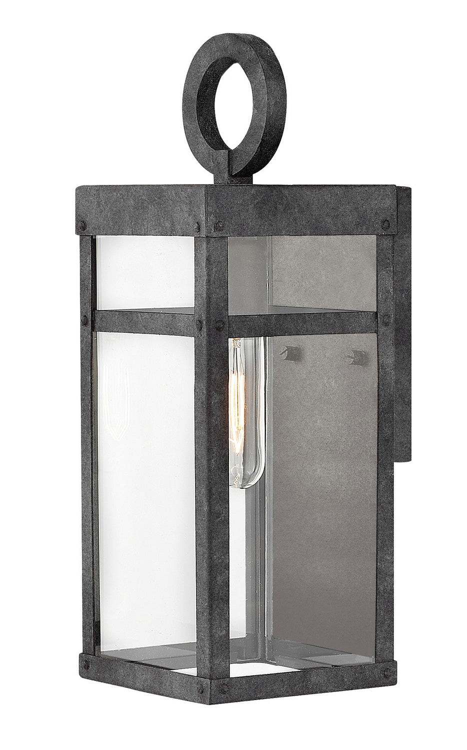 Porter LED Wall Mount in Aged Zinc