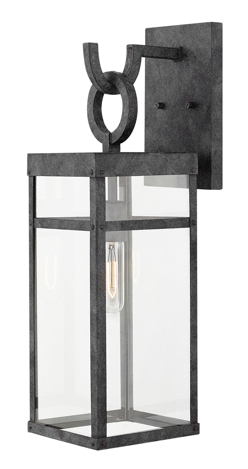 Porter LED Wall Mount in Aged Zinc