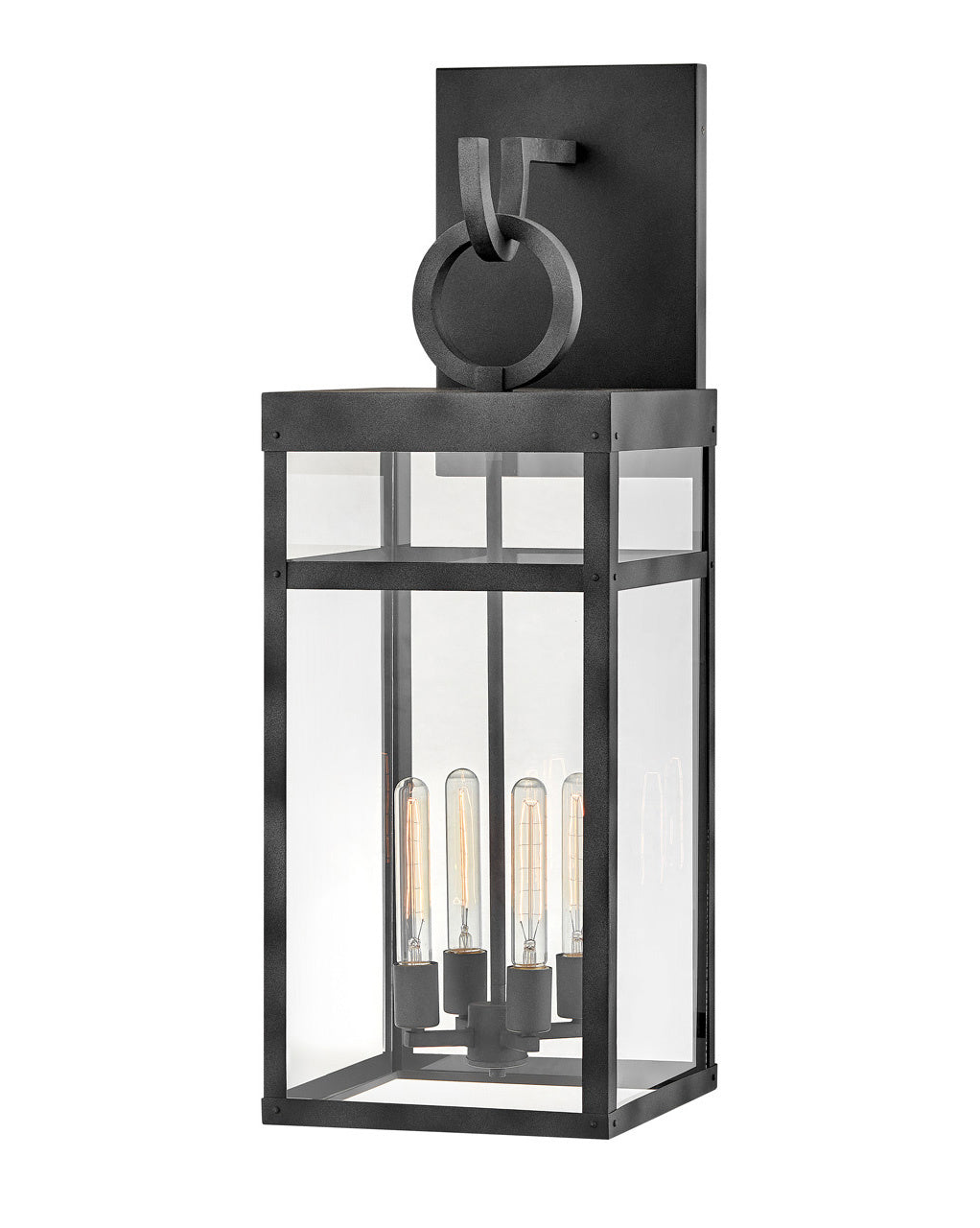 Porter LED Wall Mount in Aged Zinc